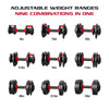 Smartbell, 25Lbs. Quick-Select 9 in 1 Adjustable Dumbbell for Home Gym, 5-25Lbs. Weight in 2.5Lbs Increments